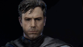 This Statue Perfectly Captures Ben Affleck's Sadness at Having to Play Batman<em></em><em></em>